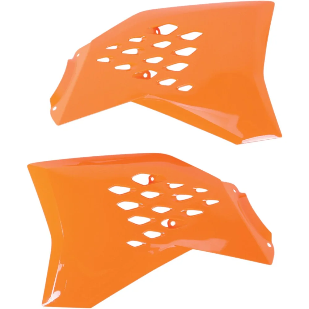 Coperture Radiatore Di Ricambio Plastic Ktm Orange Ufo