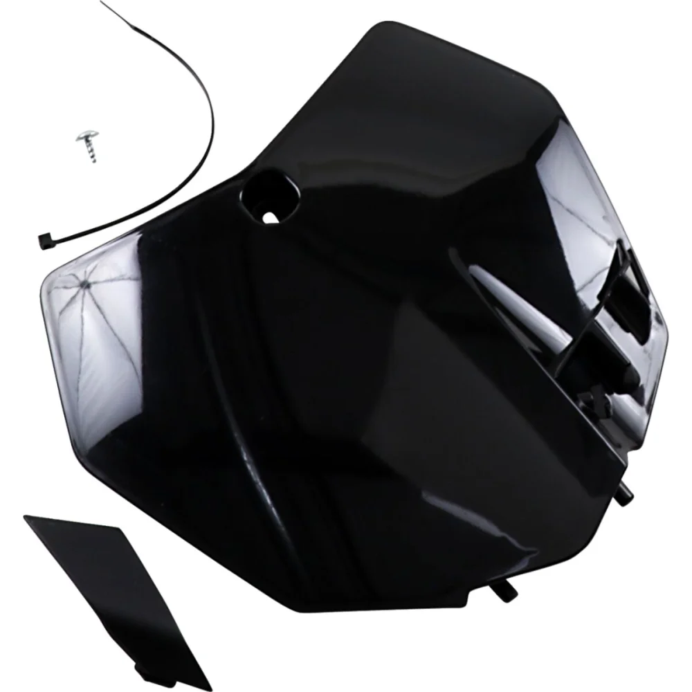 Tabella Portanumero Anteriore Plastic Black Ufo