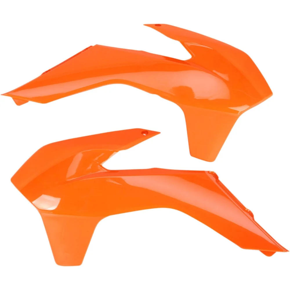 Coperture Radiatore Di Ricambio Plastic Ktm Orange Ufo
