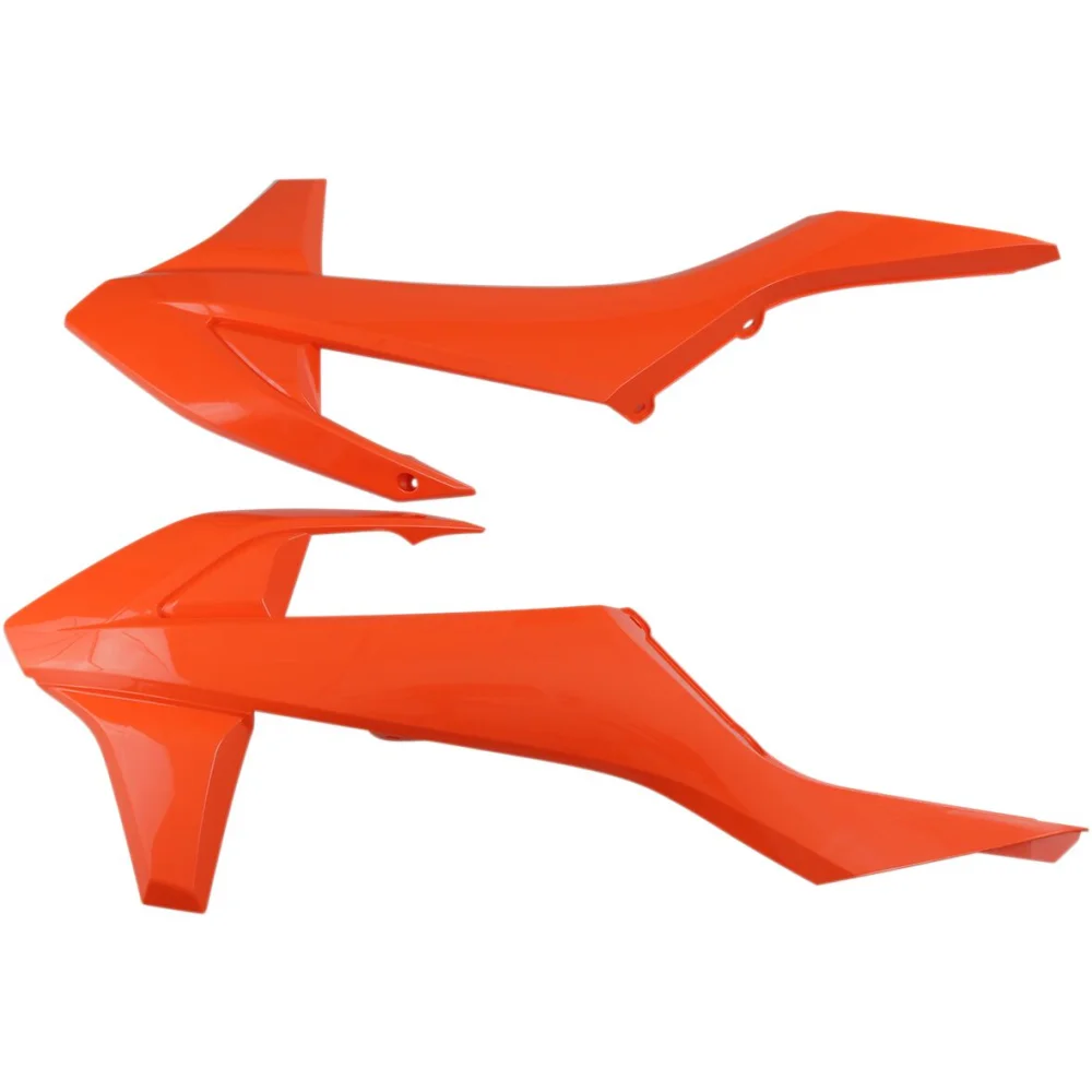 Coperture Radiatore Di Ricambio Plastic Ktm Orange Ufo