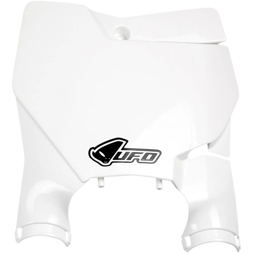 Tabella Portanumero Da Stadio Con Protezioni Forcella Plastic Ktm White Ufo