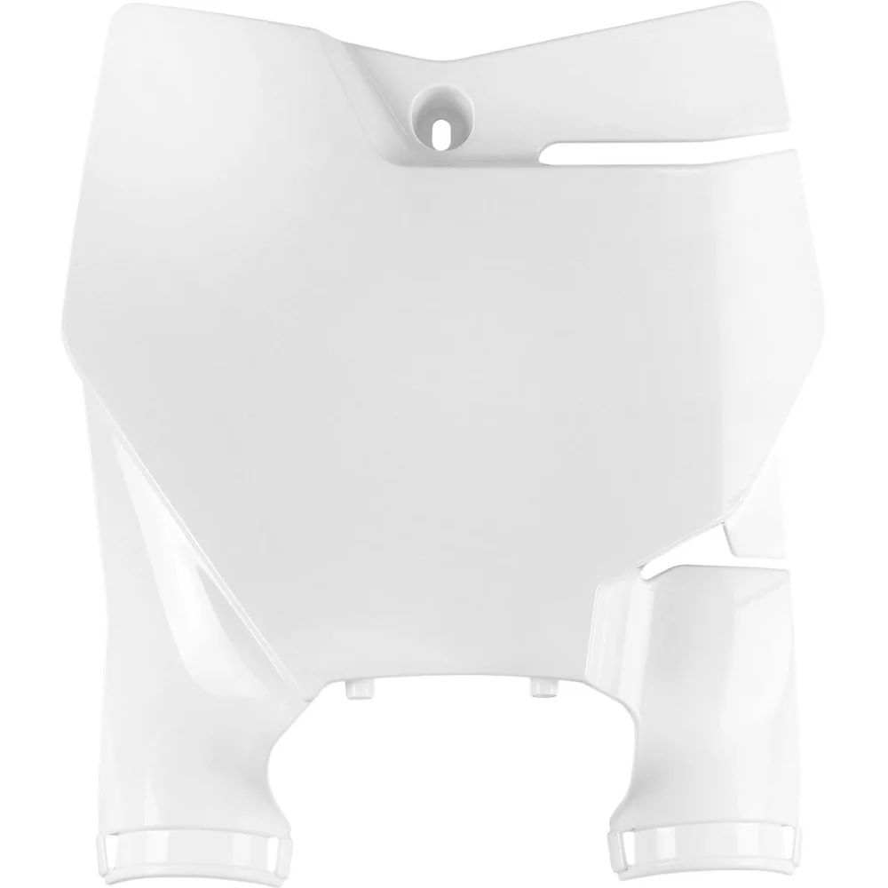 Tabella Portanumero Da Stadio Con Protezioni Forcella Plastic Ktm White Ufo
