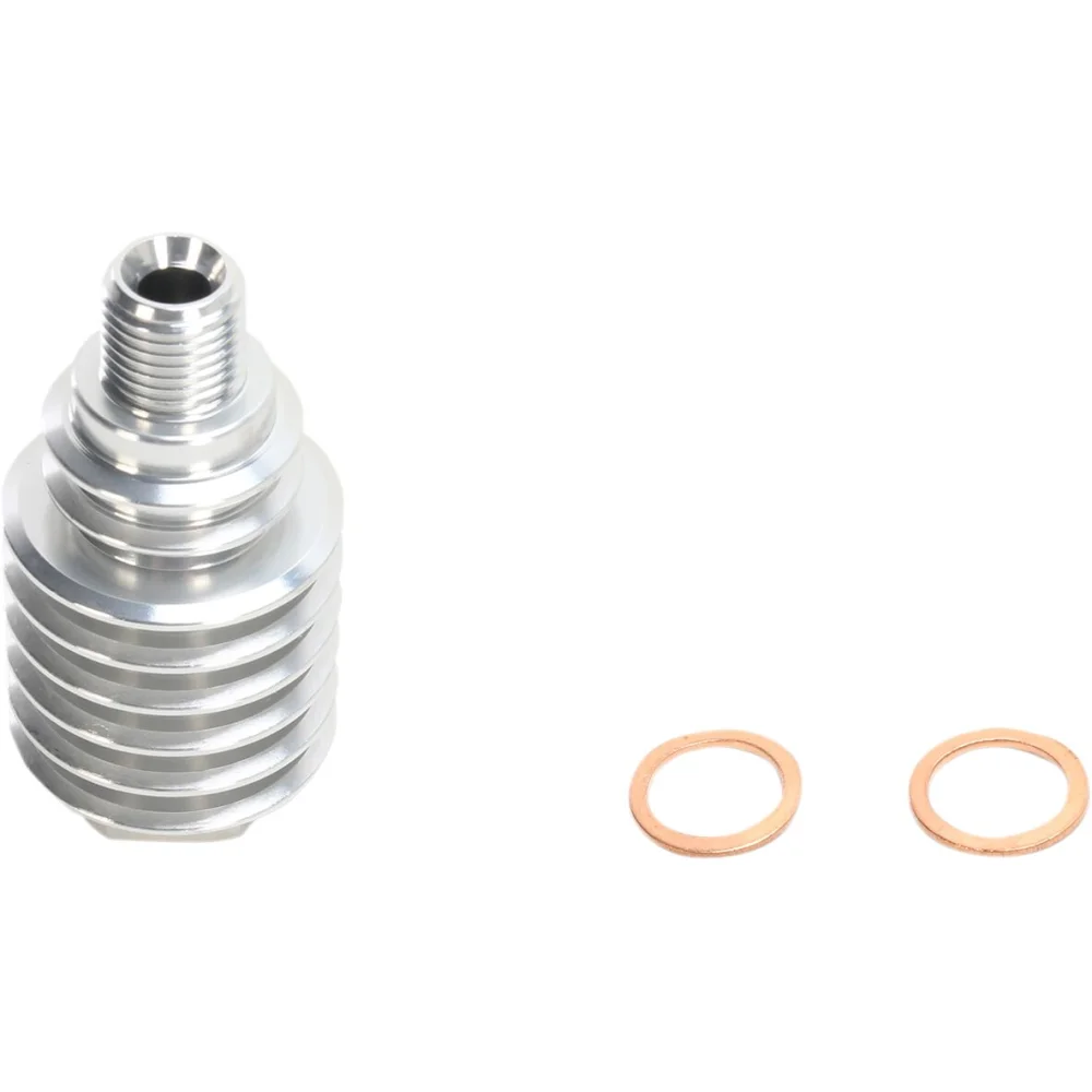 Raffreddatore Pinza Freno Posteriore 6061 T 6 Aluminum Silver Moose Offroad Hard Parts