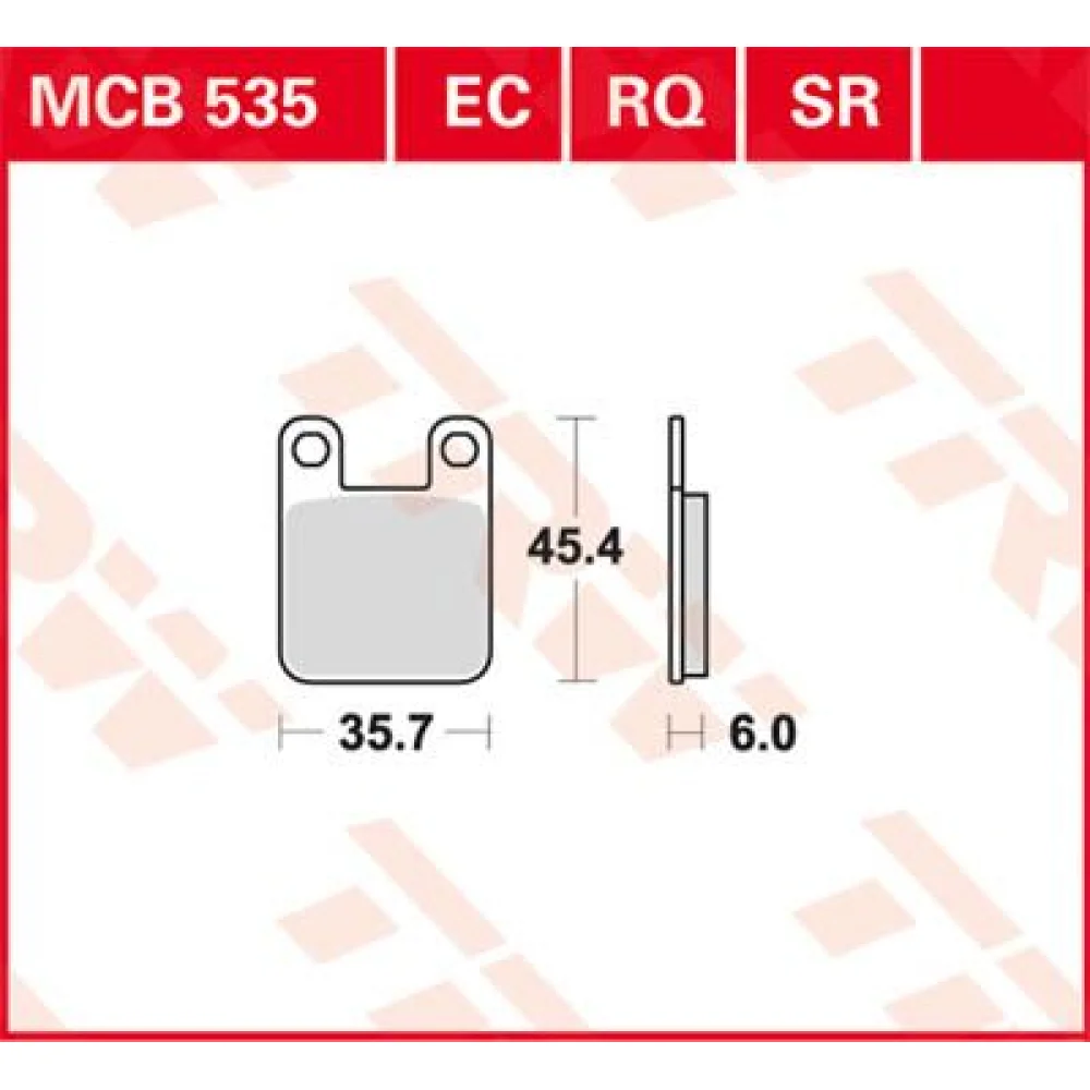 Pastiglie Freno Interamente In Metallo Sinterizzato Ceramic Trw - 2