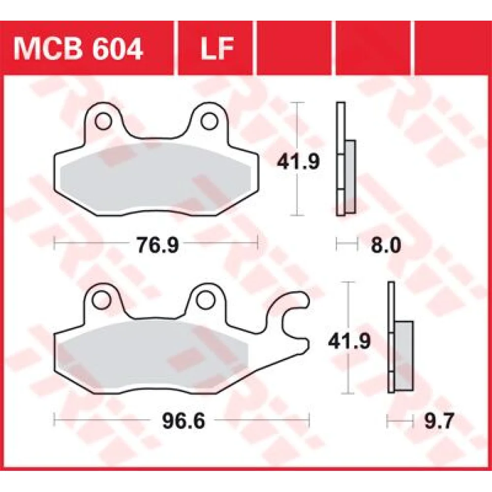 Pastiglie Freno Interamente In Metallo Sinterizzato Ceramic Trw - 1