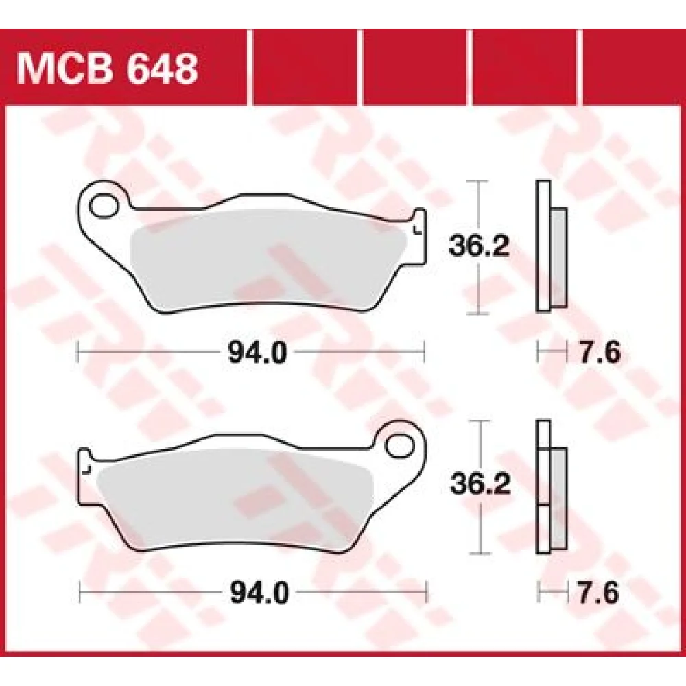 Pastiglie Freno Interamente In Metallo Sinterizzato Ceramic Trw - 1