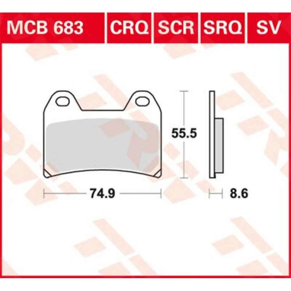 pastiglie-freno-interamente-in-metallo-sinterizzato-anteriore-ceramic-trw-MCB683 - 2