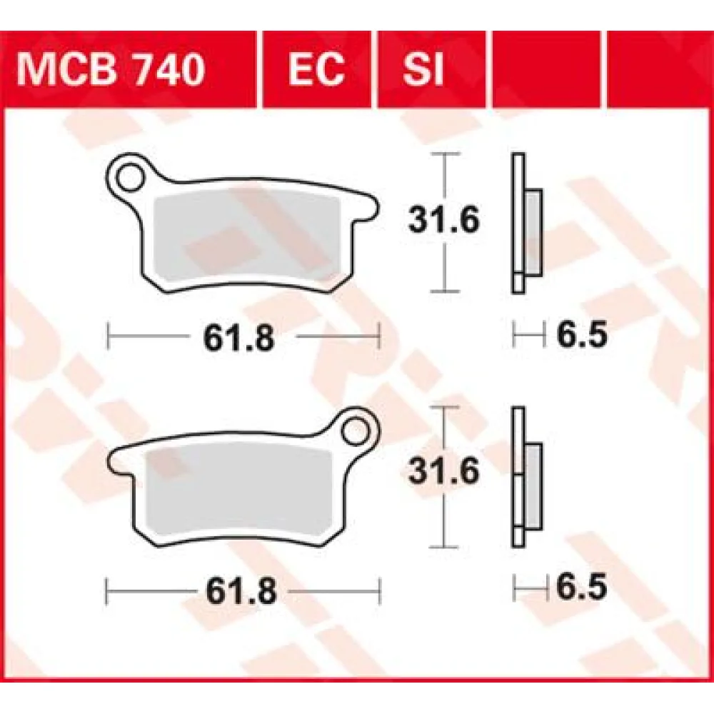 Pasticche Freno In Ceramica Ec Series Trw