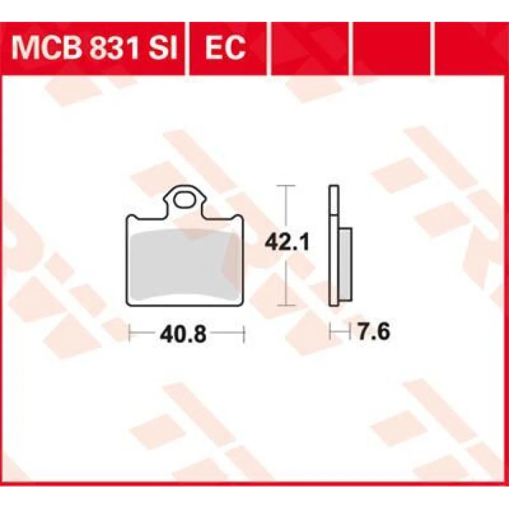 Pasticche Freno In Ceramica Ec Series Trw