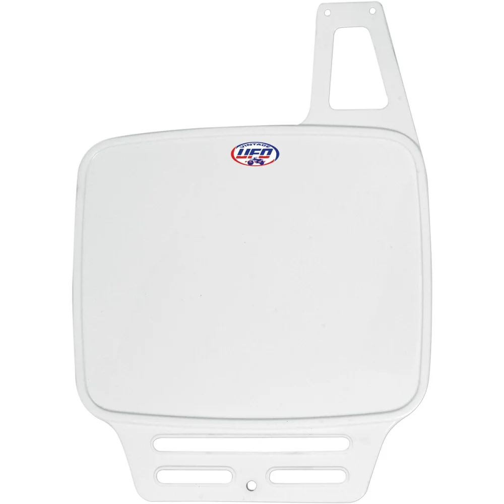Targhe Portanumero Universali Vintage White Ufo