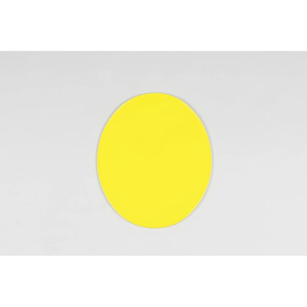 Targhe Portanumero Universali Vintage Plastic Yellow Ufo