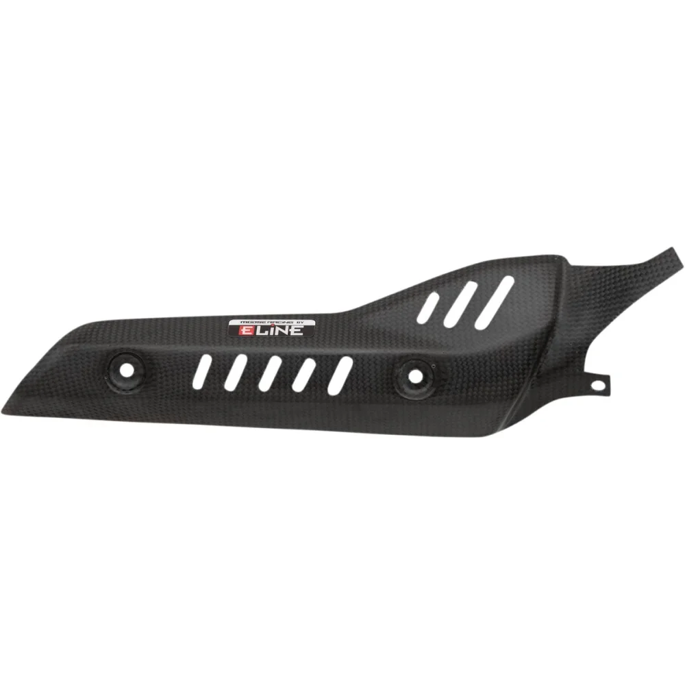 Paracolpi Scarico E Line 4 Tempi Carbon Fiber Black Moose Offroad Hard Parts