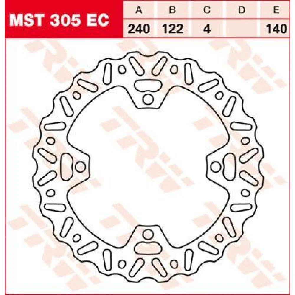 dischi-freno-ec-240-mm-posteriore-silver-trw-MST305EC