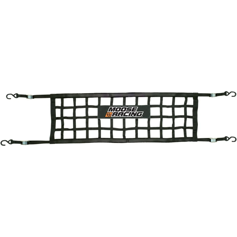 Rete Portabagagli Moto Gate Nylon Black Moose Offroad Hard Parts