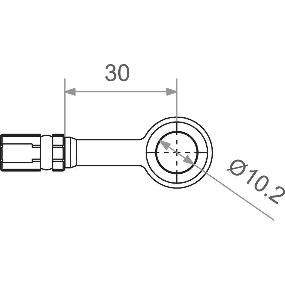 Raccordo A Vite Banjo Varioflex Aluminum Trw