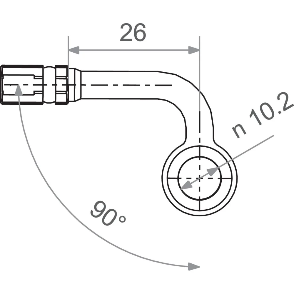 Raccordo A Vite Banjo Varioflex Aluminum Titan Trw