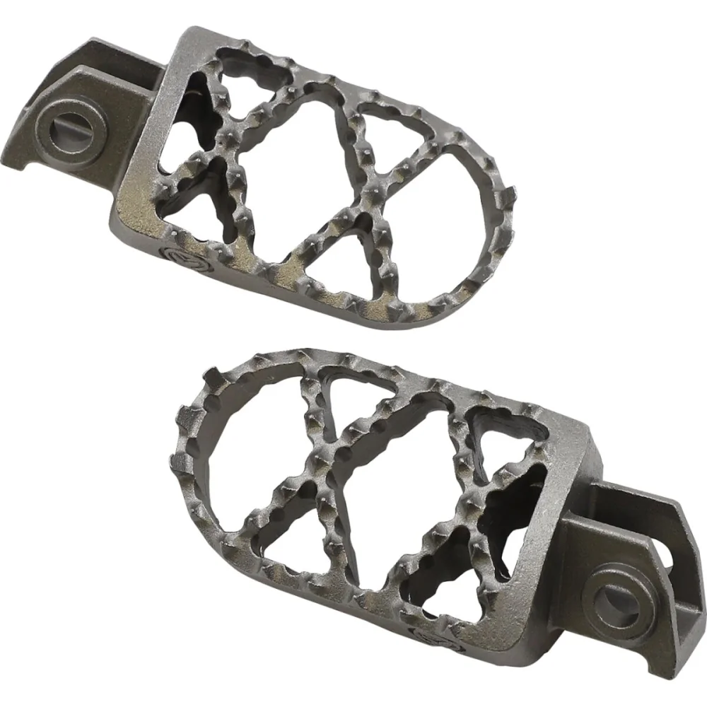 Pedane Pro Stainless Steel Chrome Moose Offroad Hard Parts - 1