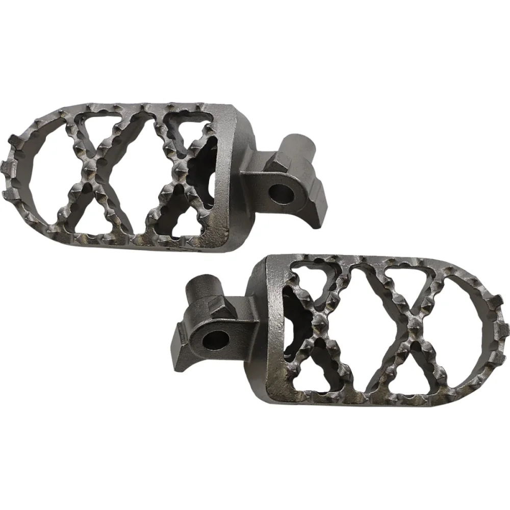 Pedane Pro Stainless Steel Chrome Moose Offroad Hard Parts
