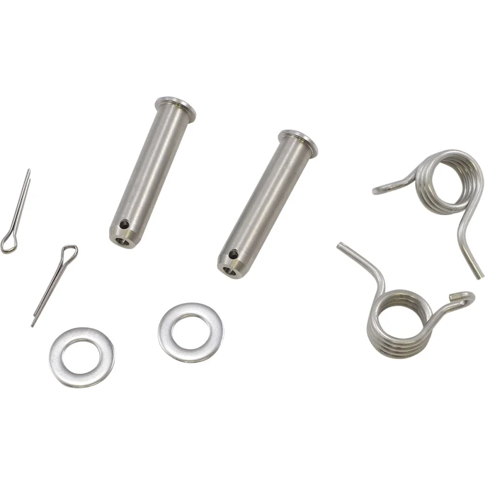 Perno E Molla Poggiapiedi Silver Moose Offroad Hard Parts