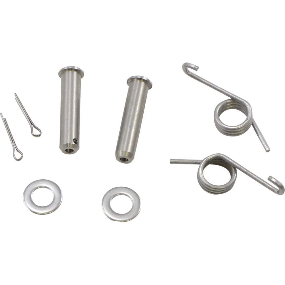 Perno E Molla Poggiapiedi Silver Moose Offroad Hard Parts
