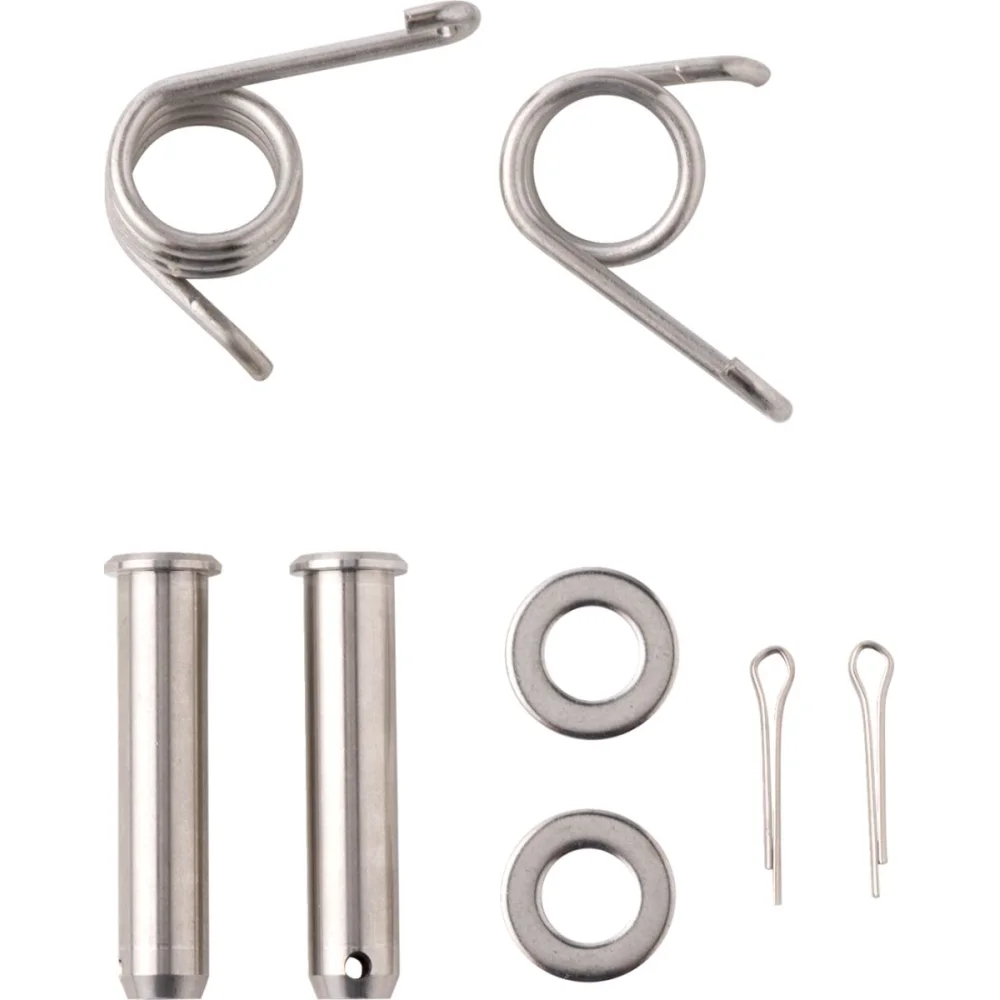 Perno E Molla Poggiapiedi Silver Moose Offroad Hard Parts