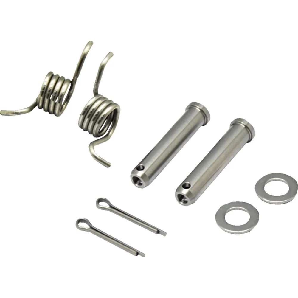 Perno E Molla Poggiapiedi Silver Moose Offroad Hard Parts