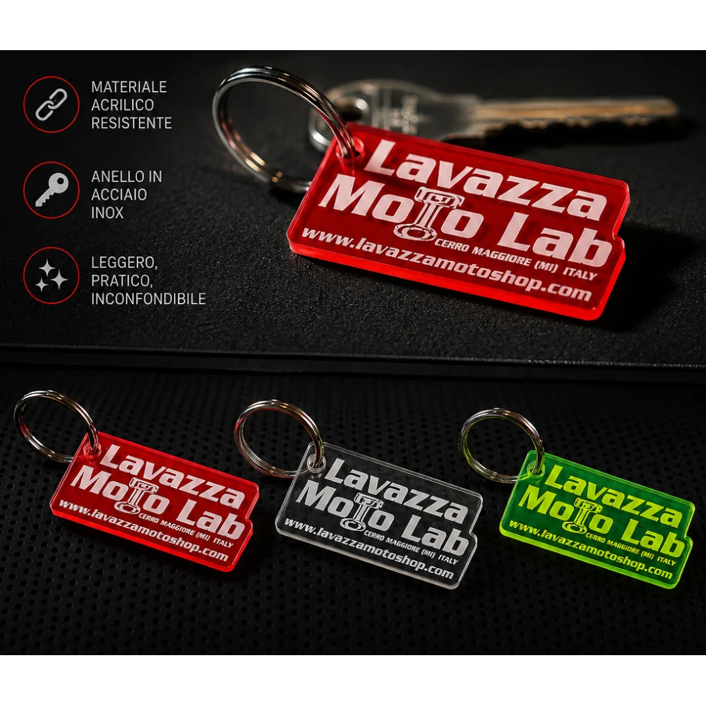 Porta Chiavi Lavazza Moto Lab Colore Assortito