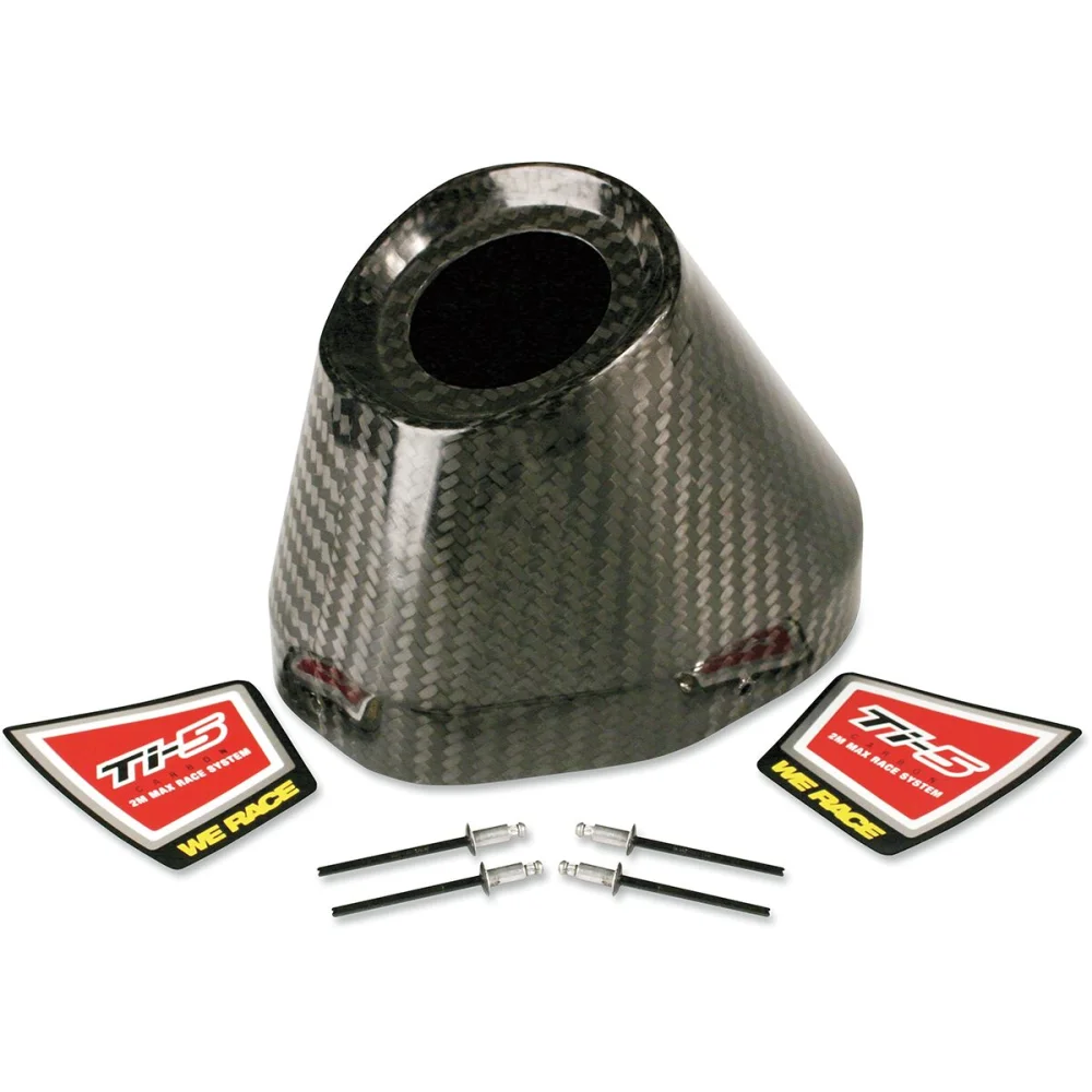 Tappo Terminale Di Ricambio Carbon Fiber Black Pro Circuit - 2