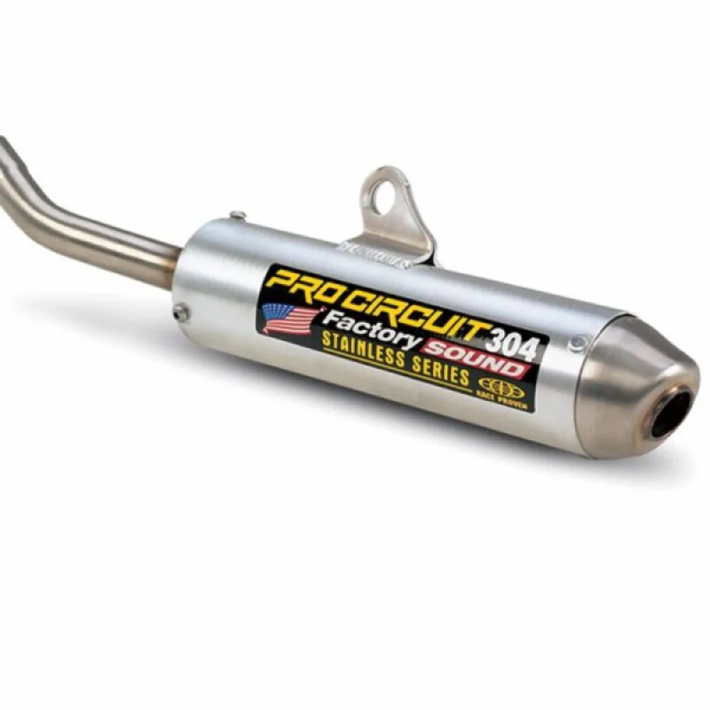 Silencer 304 Factory Sound 6061 T6 Aluminum Brushed Pro Circuit - 2