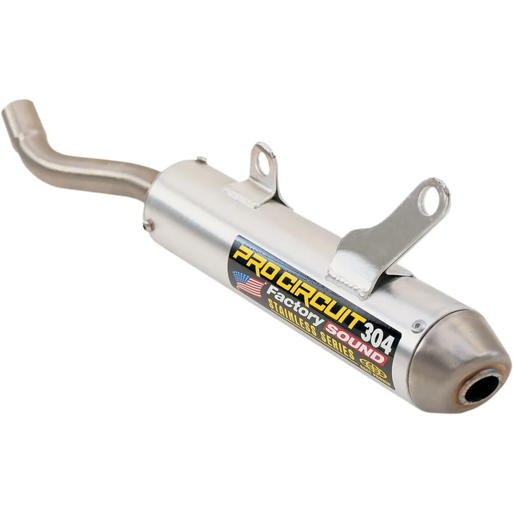Silencer 304 Factory Sound 6061 T6 Aluminum Brushed Pro Circuit