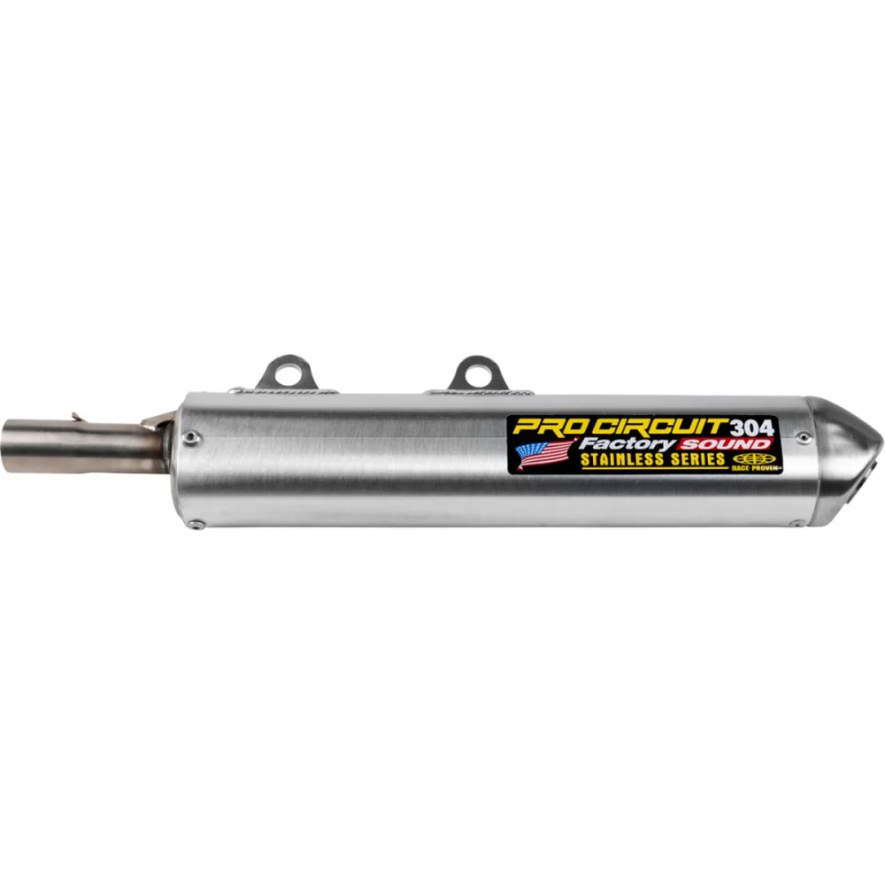 Silencer 304 Factory Sound 6061 T6 Aluminum Brushed Pro Circuit