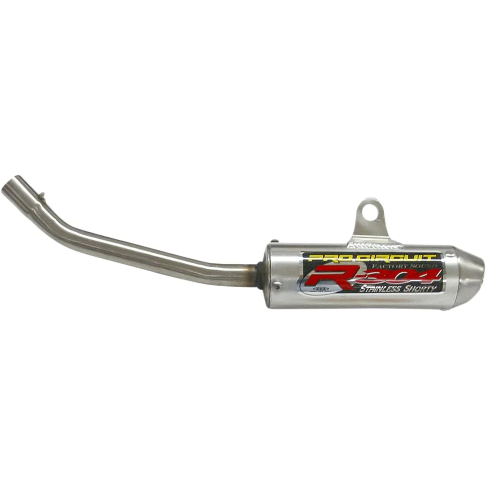 Silencer R304 Shorty 6061 T6 Aluminum Silver Pro Circuit