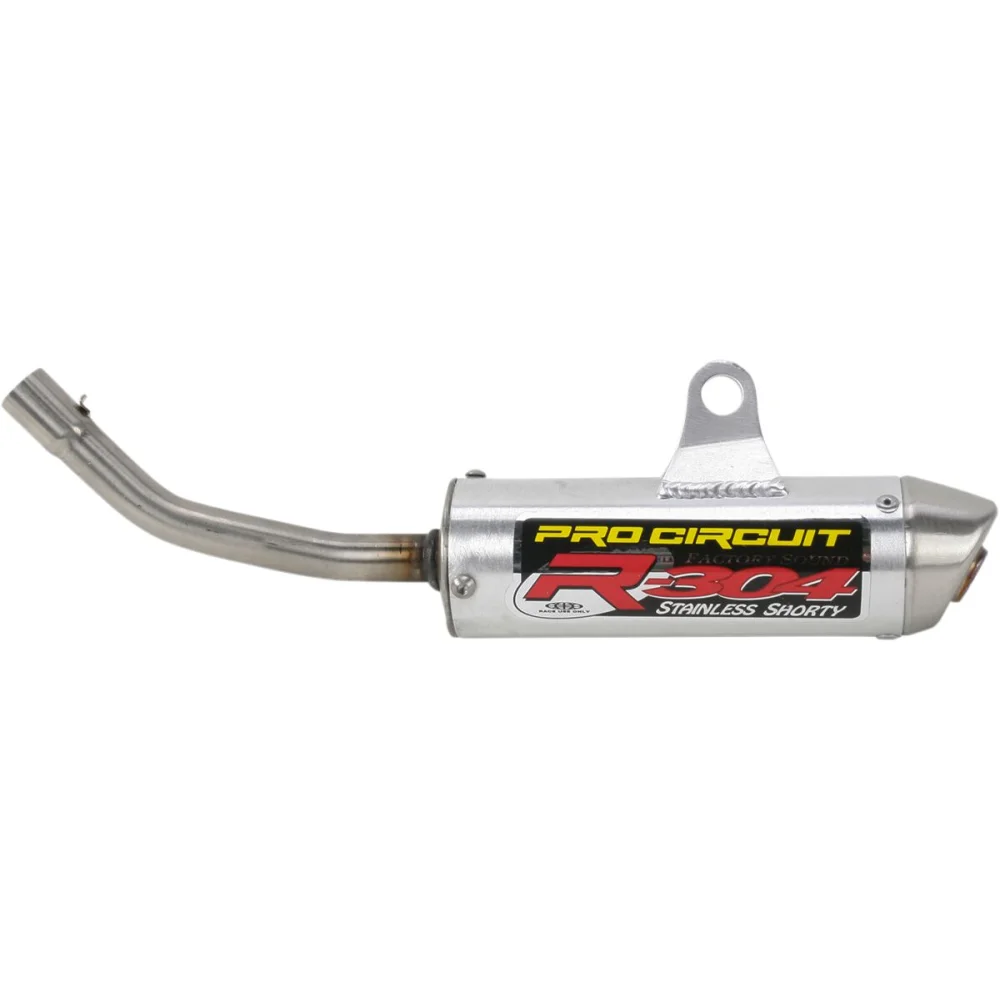 Silencer R304 Shorty 6061 T6 Aluminum Silver Pro Circuit
