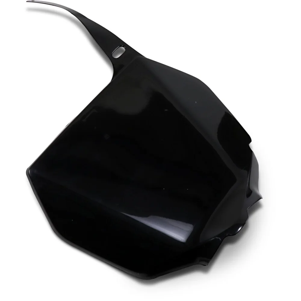 Tabella Portanumero Anteriore Di Ricambio Plastic Black Ufo - 2