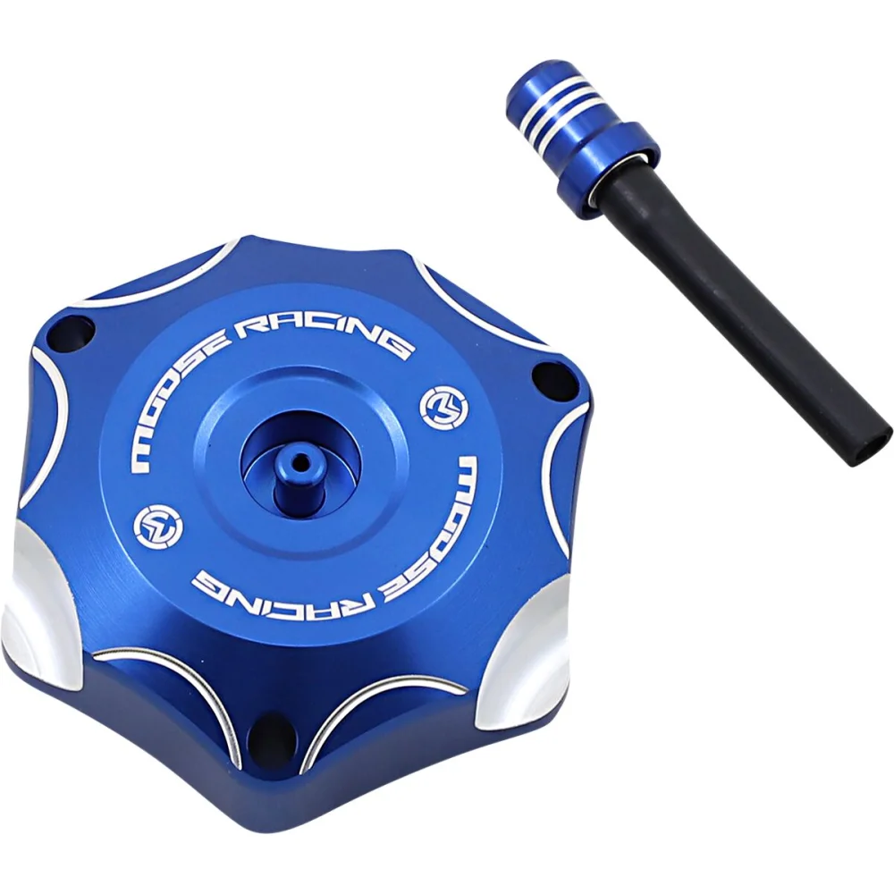 Tappo Serbatoio In Alluminio 6061 T6 Aluminum Blue Moose Offroad Hard Parts