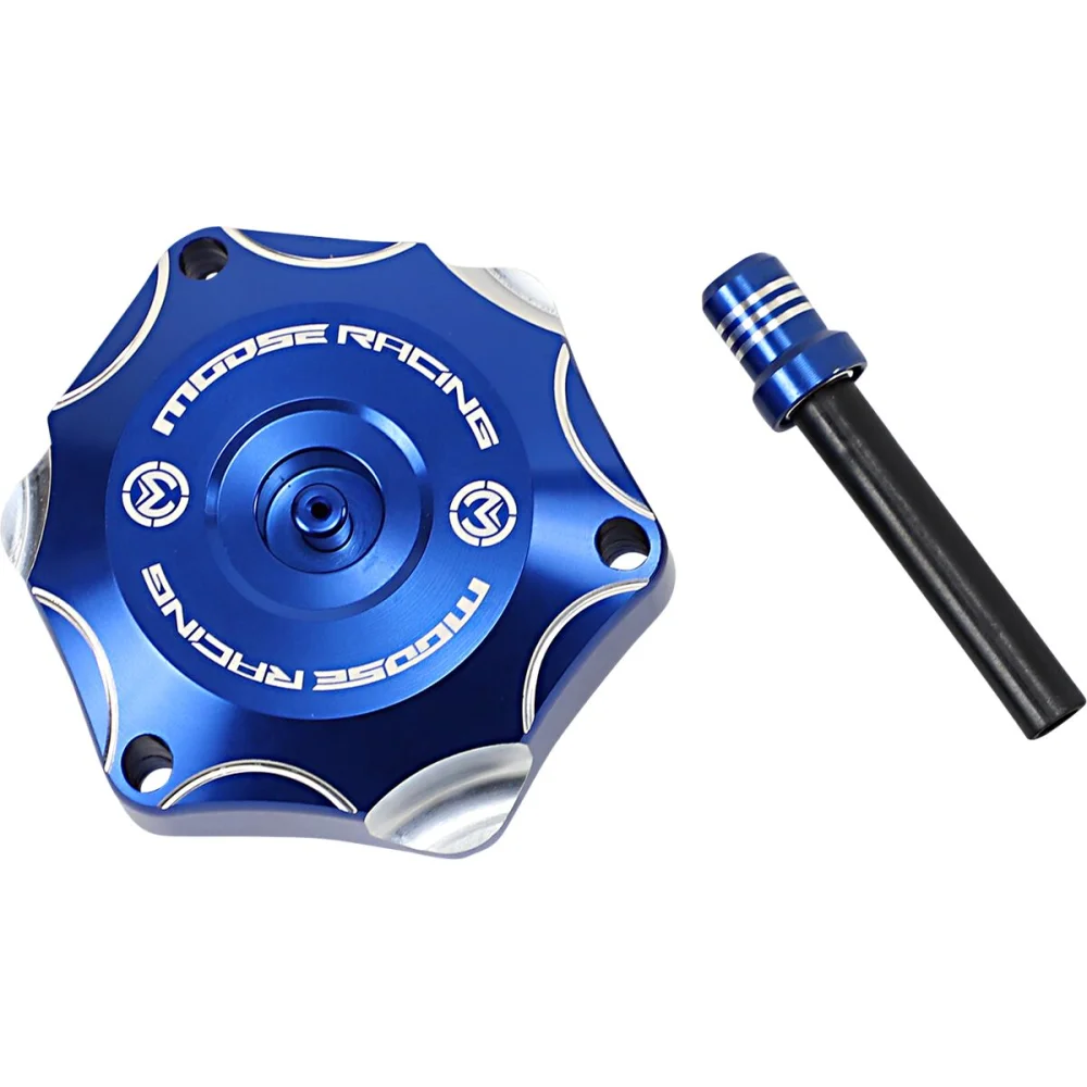 Tappo Serbatoio In Alluminio 6061 T6 Aluminum Blue Moose Offroad Hard Parts