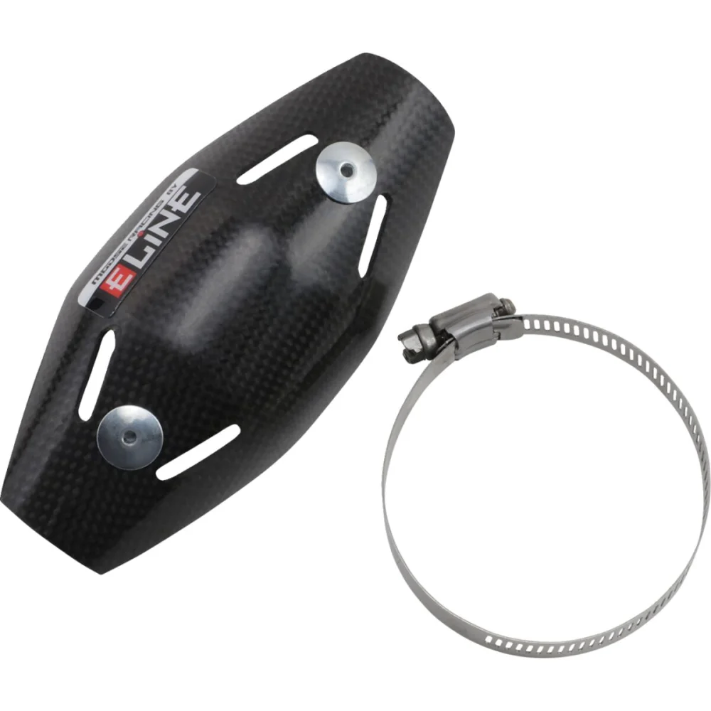 Paracolpi Scarico E Line 4 Tempi Carbon Fiber Black Moose Offroad Hard Parts